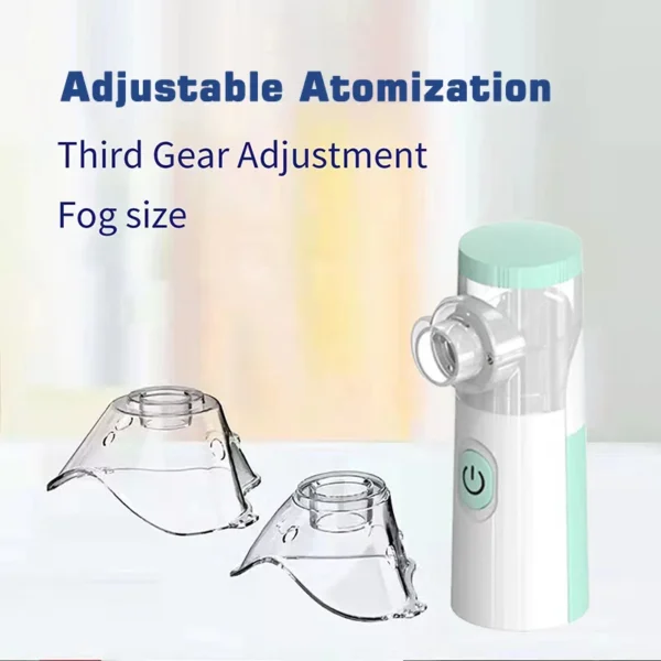 Medical Silent Mesh Nebulizer Handheld Asthma Inhaler Atomizer Children Health Care Mini Portable Nebulizer Humidifier - Image 4