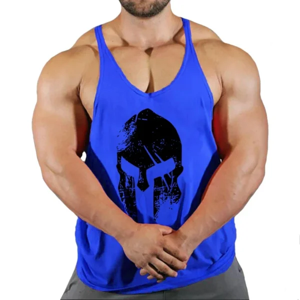 Gyms Men's Clothes Tank TopGym Bodybuilding and Fitness Stringer Clothing Workout Brand Singlets Shirt Muscle - Image 10