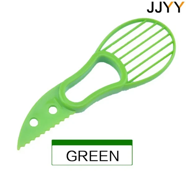 Avocado Slicer  3 In 1 Shea Corer Butter Fruit Peeler Cutter Pulp Separator Plastic Knife Kitchen Vegetable Tools - Image 20