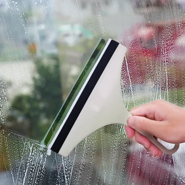 1pc Silicone Water Wiper Plate Glass Cleaner Scraper Car Windshield Cleaning Squeegee For Car Windshield Window Bathroom Kitchen - Image 9
