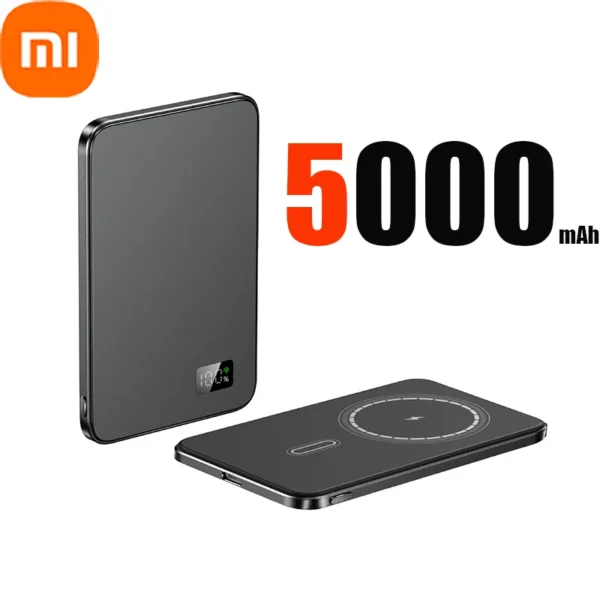 Xiaomi 10000mAh Thin Magnetic Wireless Power Bank PD25W Fast Charging Portable External Battery for Magsafe For iPhone Samsung - Image 10