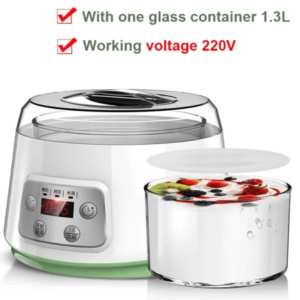 Mini Electric Yogurt Maker Automatic Leben Enzyme Fermenter - Image 8
