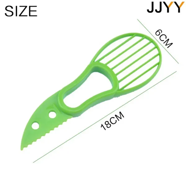 Avocado Slicer  3 In 1 Shea Corer Butter Fruit Peeler Cutter Pulp Separator Plastic Knife Kitchen Vegetable Tools - Image 19
