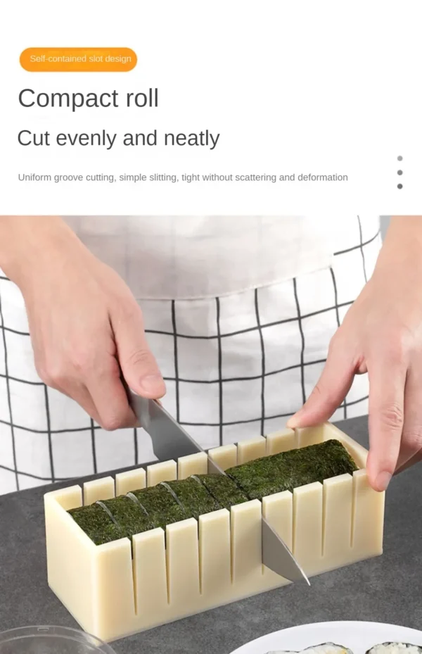 DIY Sushi Maker Rice Circular Mold Japanse Cake Lovelike Mold Multifunctionele Mould Square Making Tool Set Kitchen Accessories - Image 17