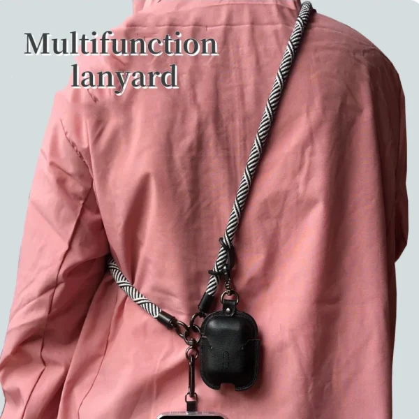 8mm Adjustable Anti-lost Mobile Phone Lanyard Crossbody Detachable Neck Cord Outdoor Sturdy And Durable Hanging Wrist Strap - Image 17