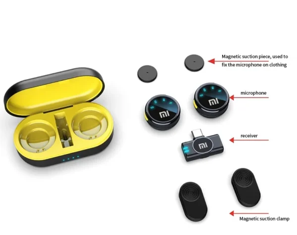 XIAOMI S3 Portable Wireless New Mini microphone Noise Reduction Lightweight And Smaller CD Level Quality Low Latency For Android - Image 19