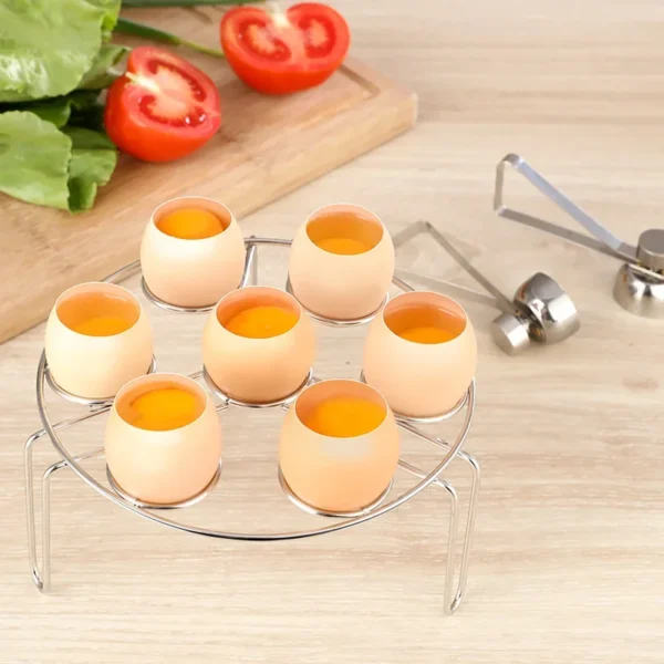 Stainless Steel Egg Topper Cutter Metal Egg Scissors  Gadgets Accessories Cool Gadgets - Image 3