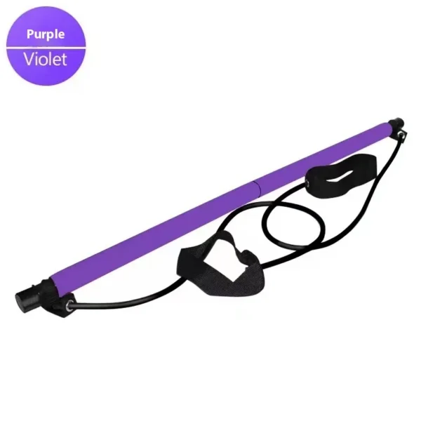 Pilates Stick Multi functional Fitness Stick Yoga Pilates Equipment Home Elasticity Exercise Training Hip Pulling Rope - Image 8