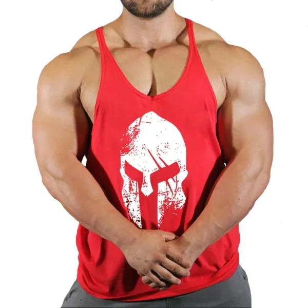 Gyms Men's Clothes Tank TopGym Bodybuilding and Fitness Stringer Clothing Workout Brand Singlets Shirt Muscle - Image 3