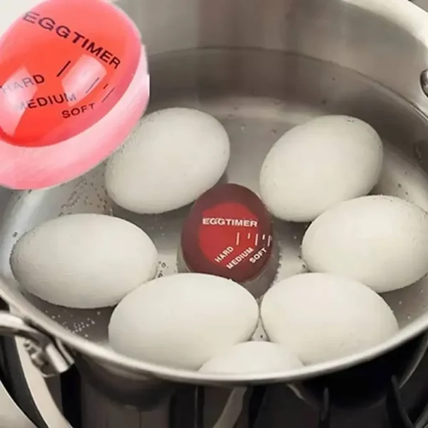 Cooked Egg Meter Decorate Timer Kitchen Delicious Alarm Clock Home and Kitchen - Image 11