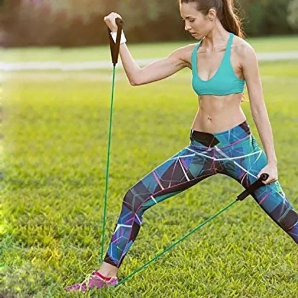 Resistance Bands With Handles, Exercise Bands, Workout Bands With Handles For Men Women, Strength Training Equipment At Home - Image 13