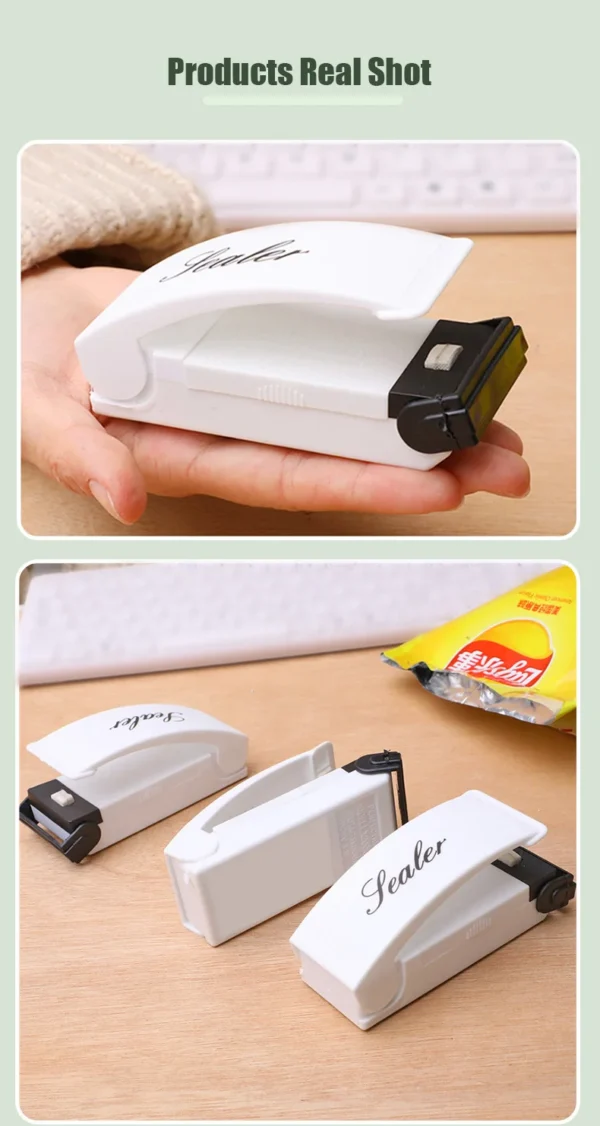Plastic Heat Bag Sealer Food Packaging Sealing Machine Portable Snack Bag Sealing Clip Kitchen Storage Accessories Home Gadgets - Image 24