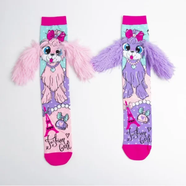 New Cartoon Fashion LOL surprise Baby Princess Over Knee High Socks Girls Hand Sew Cartoon Dogs Rabbit Long Socks Kids Stockings - Image 11