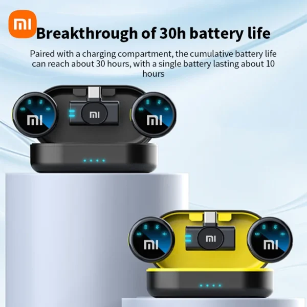 XIAOMI S3 Portable Wireless New Mini microphone Noise Reduction Lightweight And Smaller CD Level Quality Low Latency For Android - Image 5