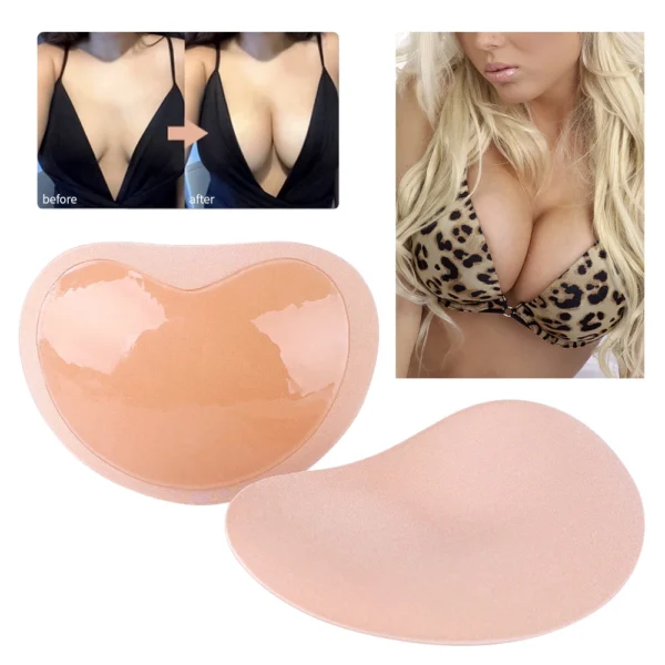 Chest Pad Bikini Set Push Up Padded Bikinis Swimsuit Women Swimwear Thicker Breathable Sponge Bra Pads Nipple Cover - Image 15