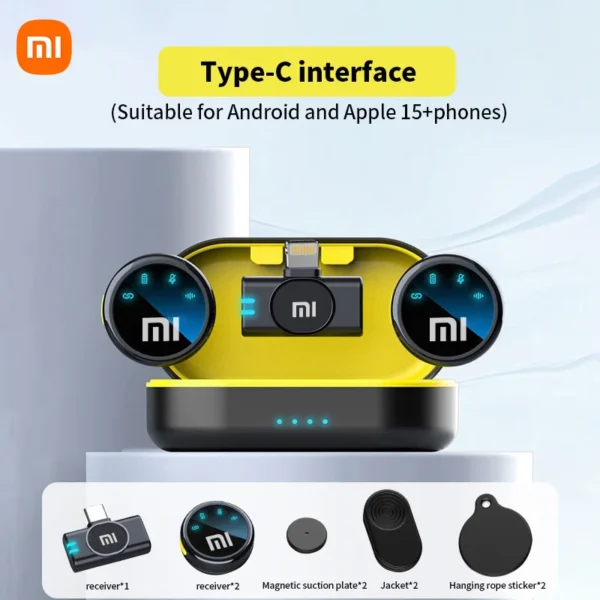 XIAOMI S3 Portable Wireless New Mini microphone Noise Reduction Lightweight And Smaller CD Level Quality Low Latency For Android - Image 8