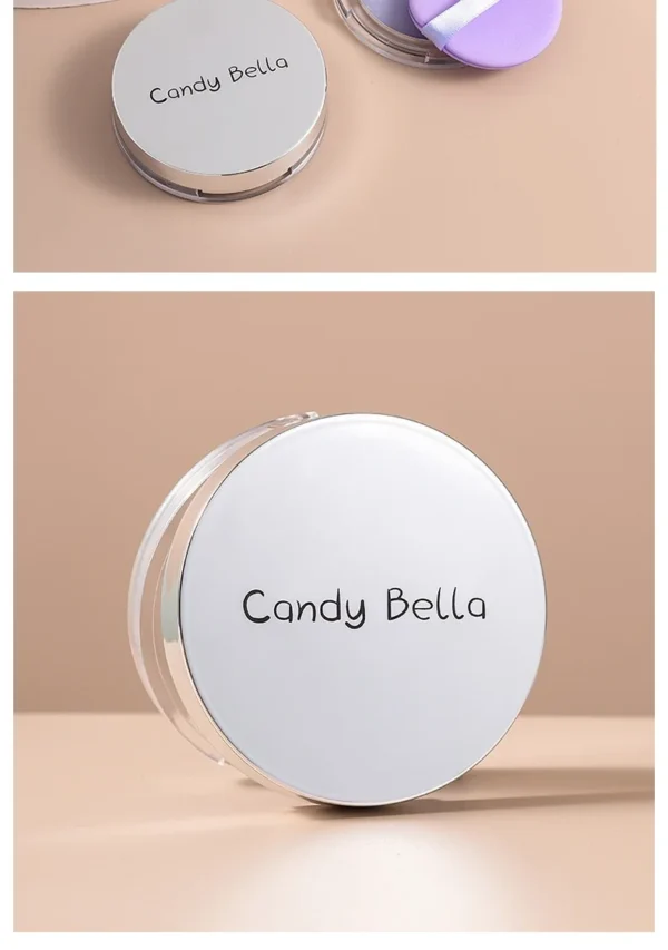 1PC Candy Bella Violet Cream To Powder Skin-friendly Skin Natural Face Long Lasting Oil-controlling Contouring Powder Cosmetics - Image 9