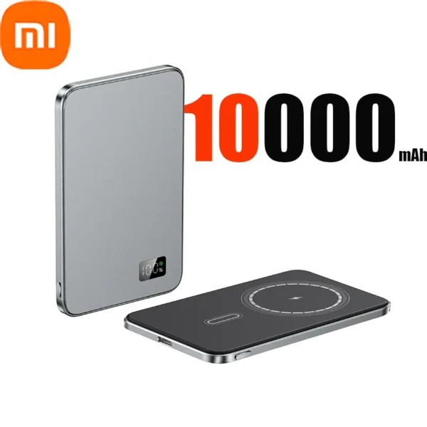 Xiaomi 10000mAh Thin Magnetic Wireless Power Bank PD25W Fast Charging Portable External Battery for Magsafe For iPhone Samsung - Image 11