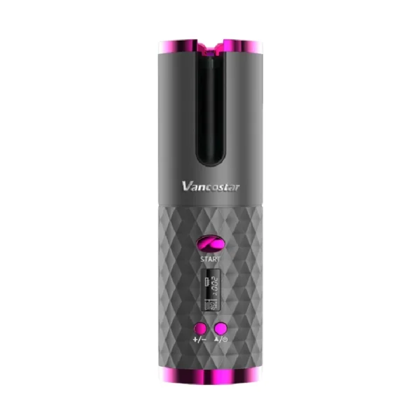 Wireless Electric 6 Timing 6 Temp. LED Cordless Automatic Hair Curler for Curls or Waves - Image 9
