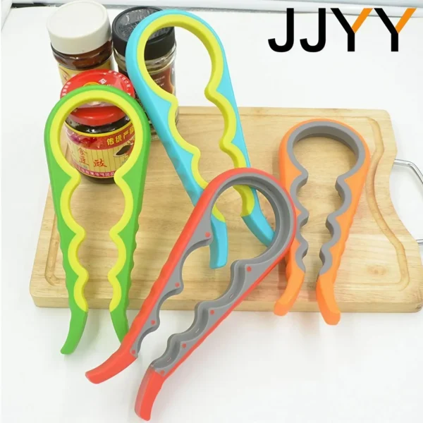 Home Kitchen Can Opener Non-slip Twist Bottle Opener Lid Opening Tool Kitchen Supplies - Image 21