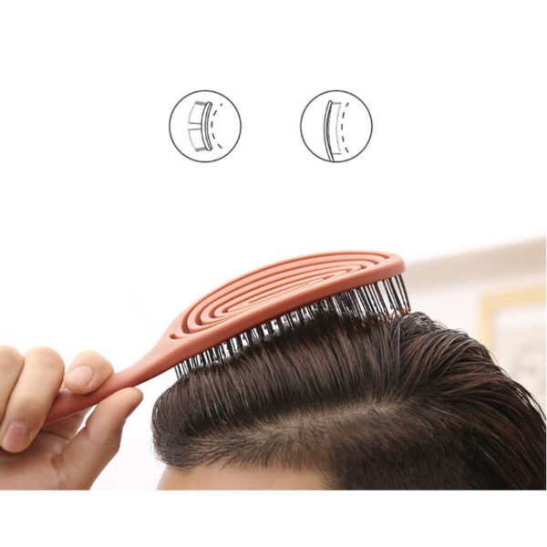 Youpin Xinzhi Relaxing elastic massage Comb Portable Hair Brush Massage Brush Magic Brushes Head Combs - Image 13
