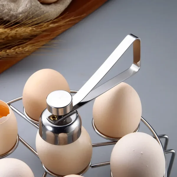 Stainless Steel Egg Topper Cutter Metal Egg Scissors  Gadgets Accessories Cool Gadgets - Image 14