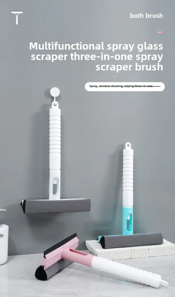Glass Cleaning Window Cleaning Brush Utility Vehicle Glass Wiper Household Wiper Wall Cleaning Tool Brush Window Tool - Image 10
