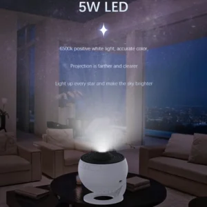 LED Night Light Galaxy Star Projector Light Colorful Galaxy Sky Projector 360° Rotation For Bedroom Decor Children Gift Party