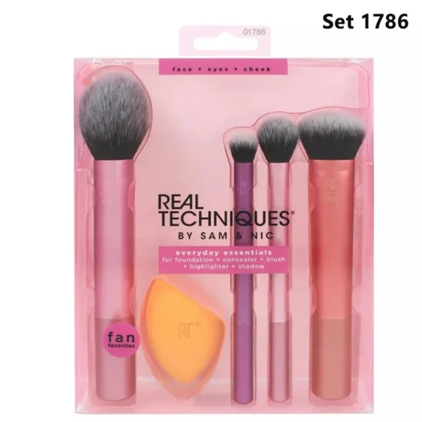 Real Techniques Makeup Brushes Set For Cosmetic Foundation Powder Blush Eyeshadow Kabuki Blending Make Up Brush Beauty Tool 1895 - Image 25
