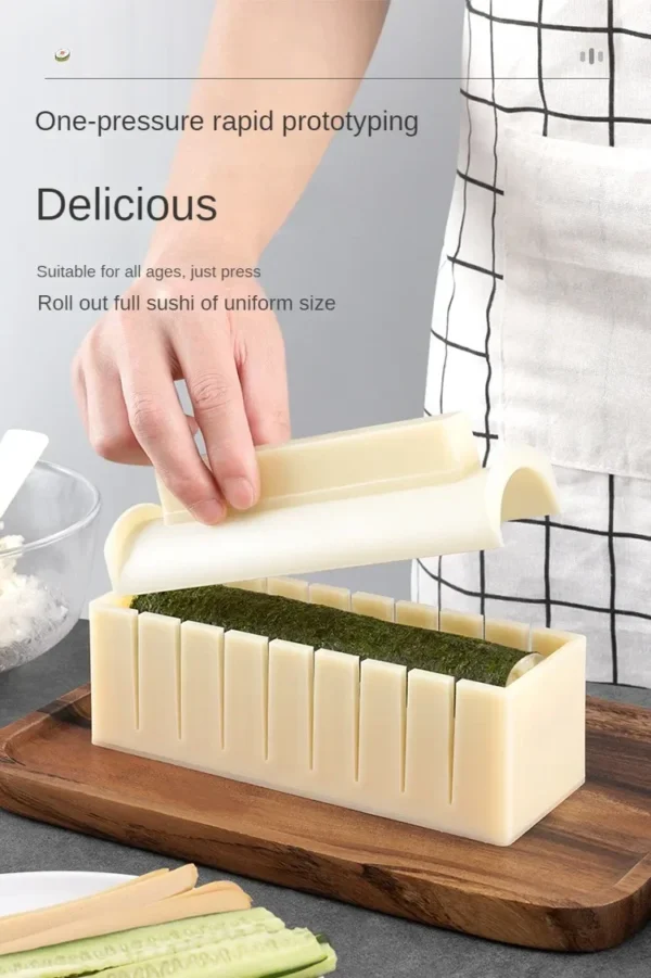 DIY Sushi Maker Rice Circular Mold Japanse Cake Lovelike Mold Multifunctionele Mould Square Making Tool Set Kitchen Accessories - Image 14