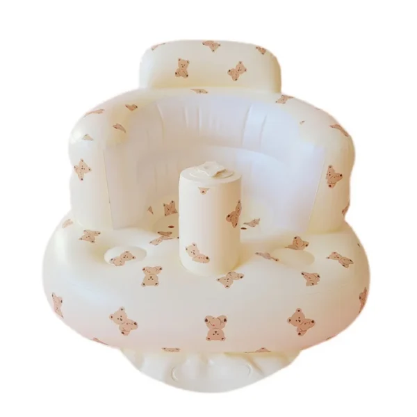 Baby Sofa Infant PVC Seat Child Learning Dinner Chair Portable Bath Stool Beach Armchair For Kids - Image 11