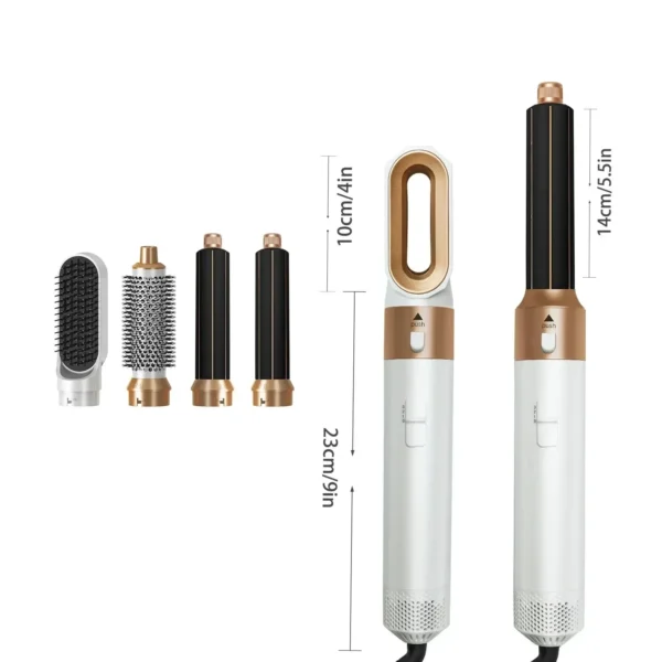 2025 New 5 in 1 Hair Dryer Hot Comb Set Professional Curling Iron Hair Straightener Styling Tool For Airwrap Hair Dryer NEW - Image 22