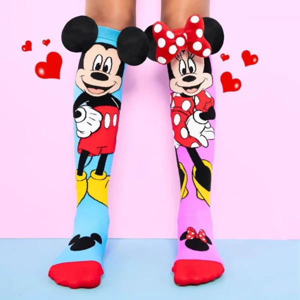 Disney Mickey Kids Soft Comfortable Fashion Cute Cartoon Creative Pattern Over the Knee Trend Holiday Socks Accessories Gifts - Image 8
