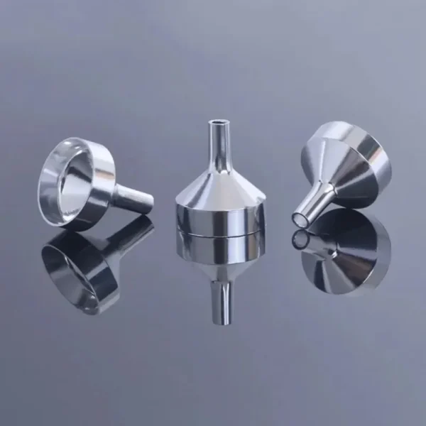 5Pcs Stainless Steel Mini  Funnel Kitchen Oil Liquid Funnel with Detachable Filter Wide Mouth Funnel for Canning Kitchen Tools - Image 12
