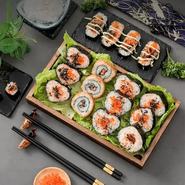 Sushi Making Kit Japanese Rice Ball Cake Roll Mold DIY Home Sushi Making Tool Multifunctional Plastic Kitche Sushi Maker Tool - Image 9