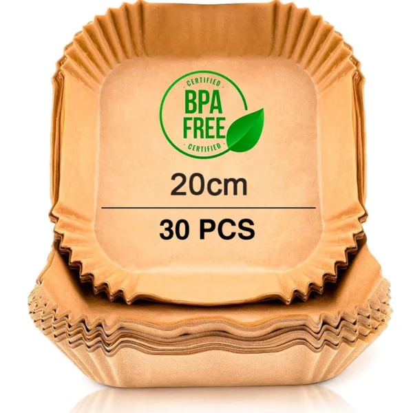 Air Fryer Paper for Cosori 5'5/6’4 L 20cm 23cm XXL Large Square Disposable Airfryer Tray Accessories - Image 11