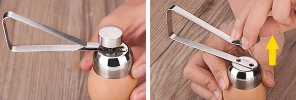 Stainless Steel Egg Topper Cutter Metal Egg Scissors  Gadgets Accessories Cool Gadgets - Image 12