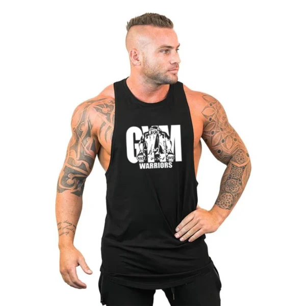 Muscleguys Gym Clothing Mens Bodybuilding Hooded Tank Top Cotton Sleeveless Vest Sweatshirt Fitness Workout Sportswear Tops Male - Image 33