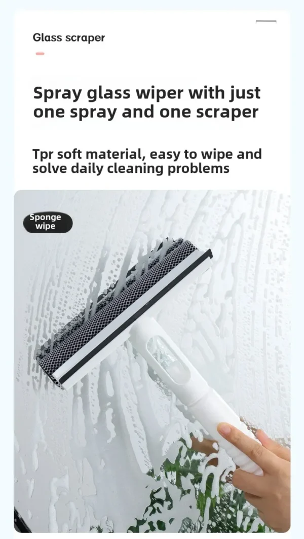 Glass Cleaning Window Cleaning Brush Utility Vehicle Glass Wiper Household Wiper Wall Cleaning Tool Brush Window Tool - Image 17
