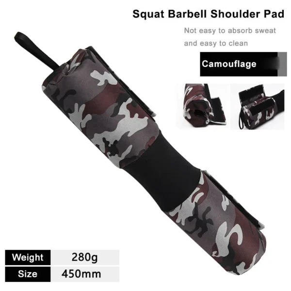 Squat Pad Barbell Pad For Squats Lunges Hip Thrust Training, Neck Shoulder Protective Pad Support Foam Sponge Bar Pad - Image 2