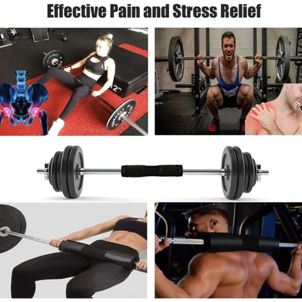 Squat Pad Barbell Pad For Squats Lunges Hip Thrust Training, Neck Shoulder Protective Pad Support Foam Sponge Bar Pad - Image 19