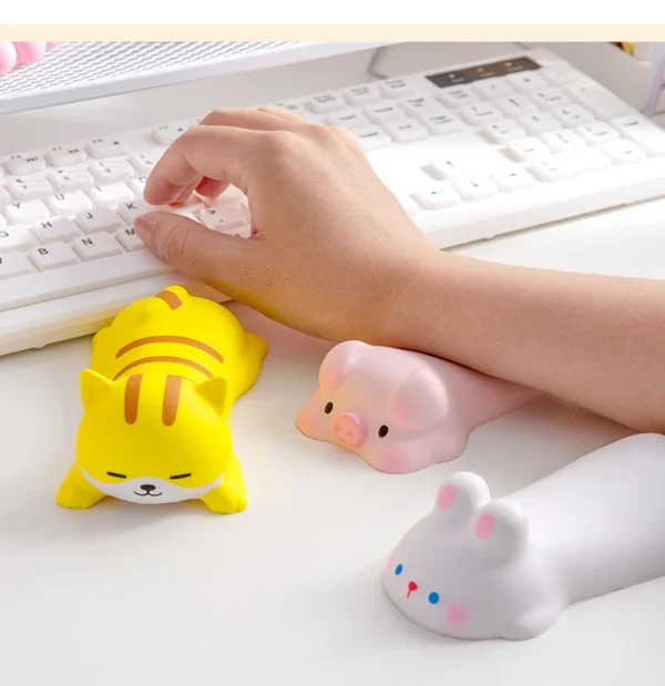 New Cute Cartoon Mouse Pad Comfort Computer Wrist Rests Toys Support Cushion Desk Keyboard Wrist Pad Hand Pillow Office Supplies - Image 12