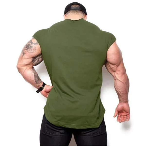 Muscles Gorilla Bodybuilding Tank Tops Men Gym Workout Fitness sleeveless shirt Male Summer Cotton Undershirt Sport Singlet Vest - Image 35