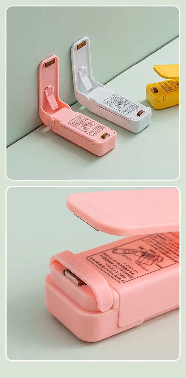 Plastic Heat Bag Sealer Food Packaging Sealing Machine Portable Snack Bag Sealing Clip Kitchen Storage Accessories Home Gadgets - Image 25