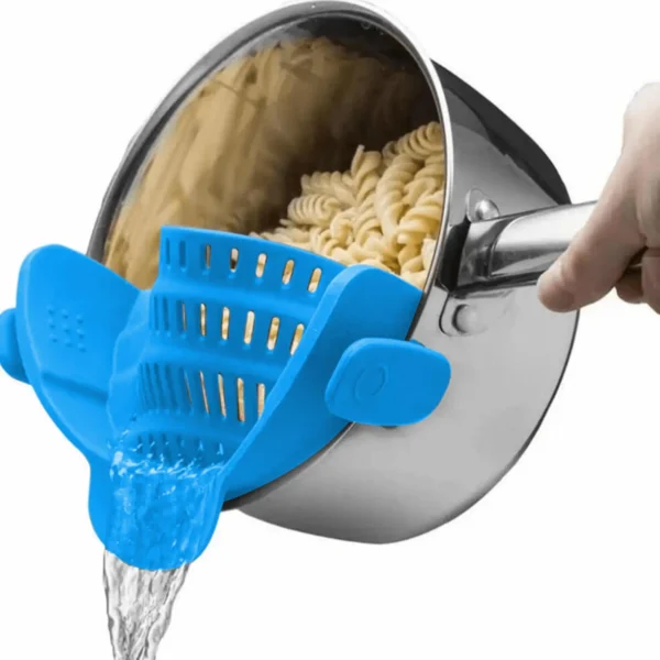 1pc, Strainer, Pot Strainer, Adjustable Clip On Strainer For Pots Pans And Bowls, Kitchen Pot Strainer - Image 8