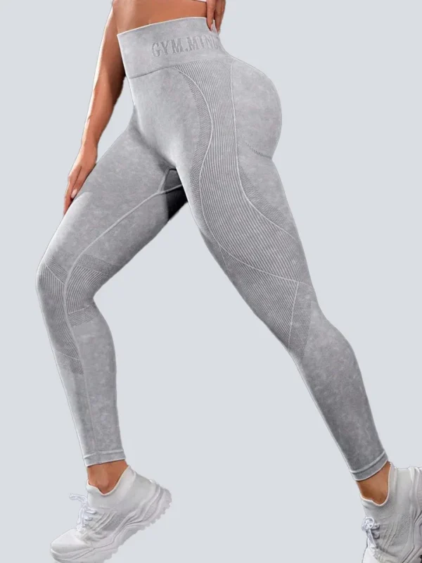 Yoga Pants Women's Sports Pants Quick Drying Yoga High Waist Hip Lifting Tight Fitness Pants - Image 7