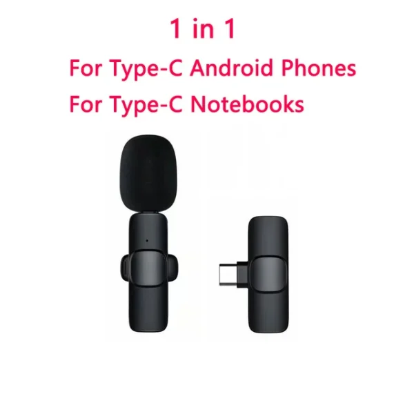 Xiaomi Mijia Wireless Lavalier Microphone with Charging Box Audio Video Noise Cancel Record Plug-and-Play Mic for IOS Android - Image 9