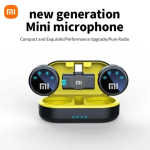 XIAOMI S3 Portable Wireless New Mini microphone Noise Reduction Lightweight And Smaller CD Level Quality Low Latency For Android
