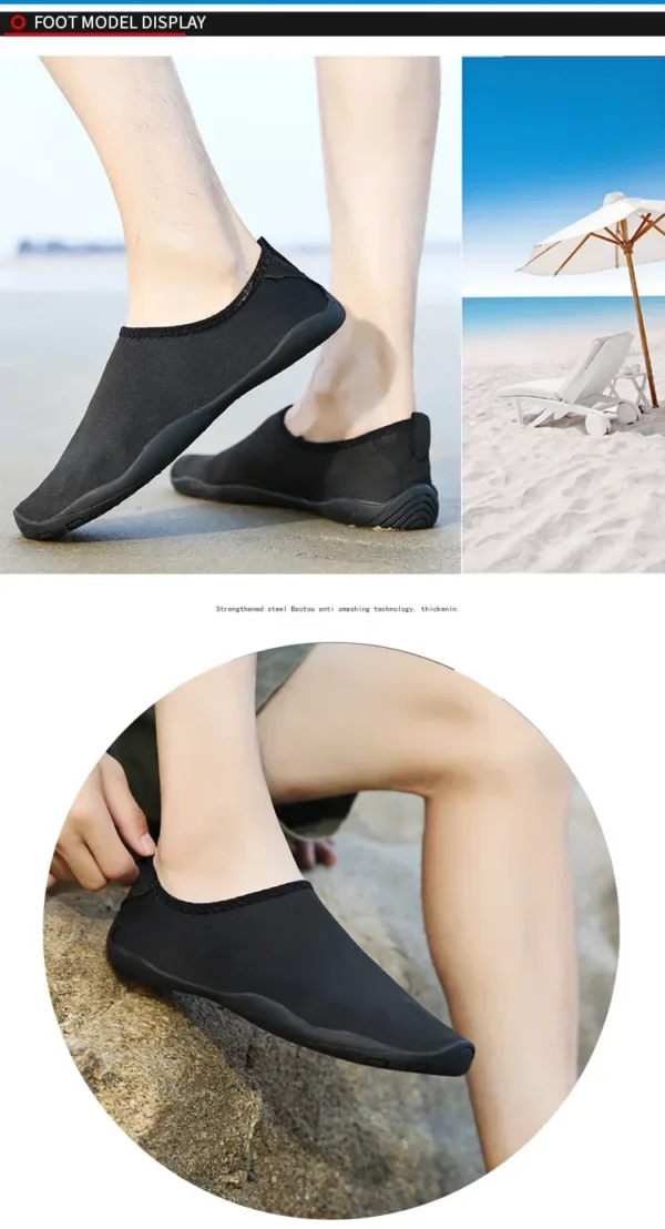 Anti-Slip Beach Shoes Diving Shoes Wading Shoes Swimming Shoes Long-Distance Running Shoes Climbing Shoes Outdoor Hiking Shoes - Image 18