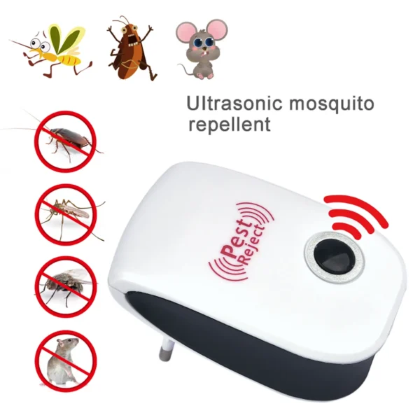 1PC Ultrasonic Pest Repeller Household Electronic Mosquitoes Repellent Insect Killer Control for Bugs Mice Spiders - Image 12